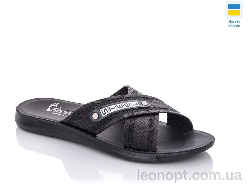 Шльопанці DeMur TRK STL GL new black
