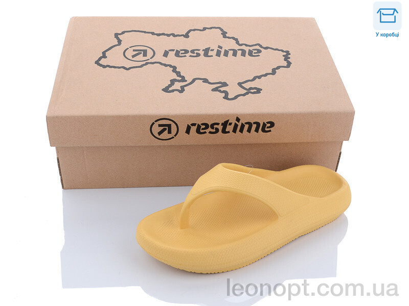 Шльопанці Restime TWL22272 yellow