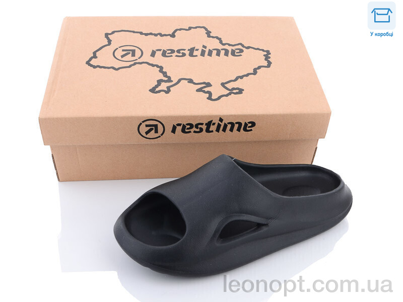 Шльопанці Restime TWL23125 black