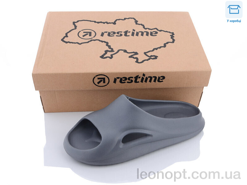 Шльопанці Restime TWL23125 grey