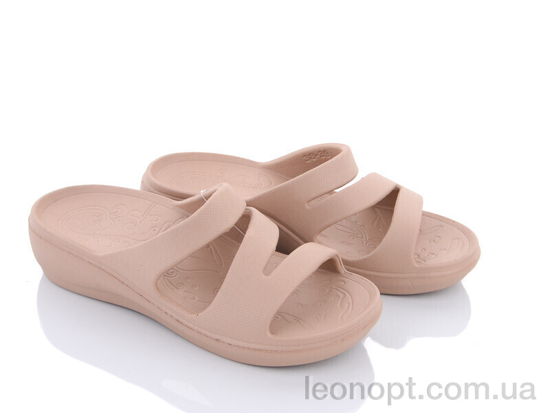 Шльопанці Violeta W407-4 apricot