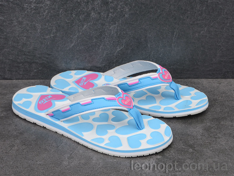 Шльопанці Dan Marest W8523 l.blue