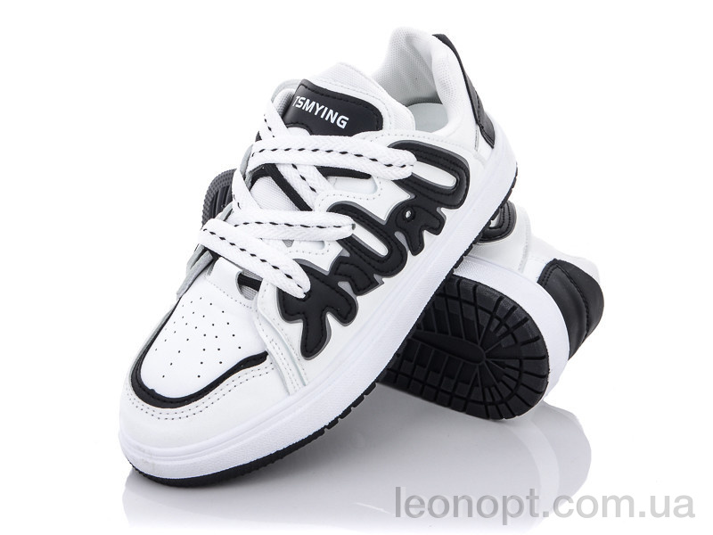 Кроссовки Violeta Y148(K37) white-black