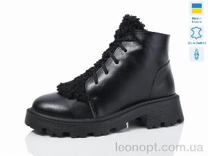 Черевики Sali 2115 чорний к. зима