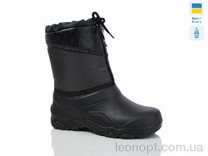 Чоботи з піни SANLIN Чобіт дитячий застібка чорний