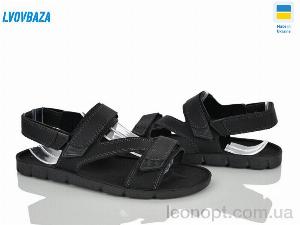 Сандалі Lvovbaza Paolla D02 чорний