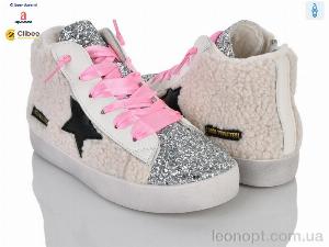 Черевики Clibee-Doremi ABC591063 white-pink фліс