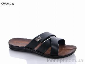 Шльопанці Spencer 4310 чёрный лак