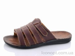 Шльопанці Oscar 10307 brown