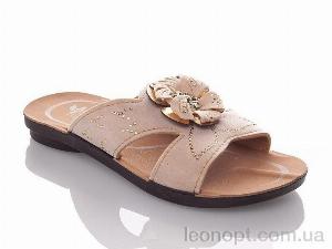 Шльопанці DeMur GElena-N2B-beige