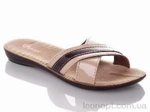Шльопанці DeMur W7144-beige