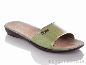 Шльопанці DeMur W7145-green