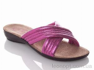 Шльопанці DeMur W7153-fuchsia