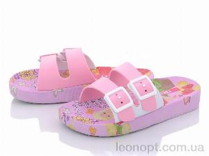 Шльопанці Violeta 12331 pink-pink