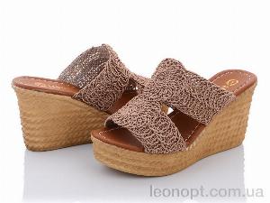 Шльопанці Violeta 15001 kahve