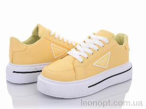 Кросівки Violeta 177-25 yellow-white