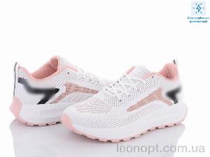 Кросівки Violeta 143-28 white-pink