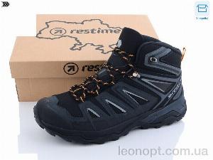 Черевики Restime AM023907 black-grey
