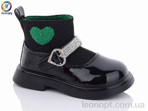 Туфлі Леопард F6619 black-green