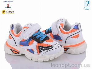 Кросівки Clibee-Doremi TC63 white-orange