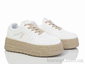 Кросівки Violeta 176-44 white-beige
