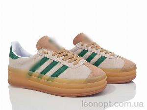 Кросівки Violeta HD60-1106-5 beige-green