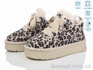 Уги Violeta M6131-9 beige-leopard
